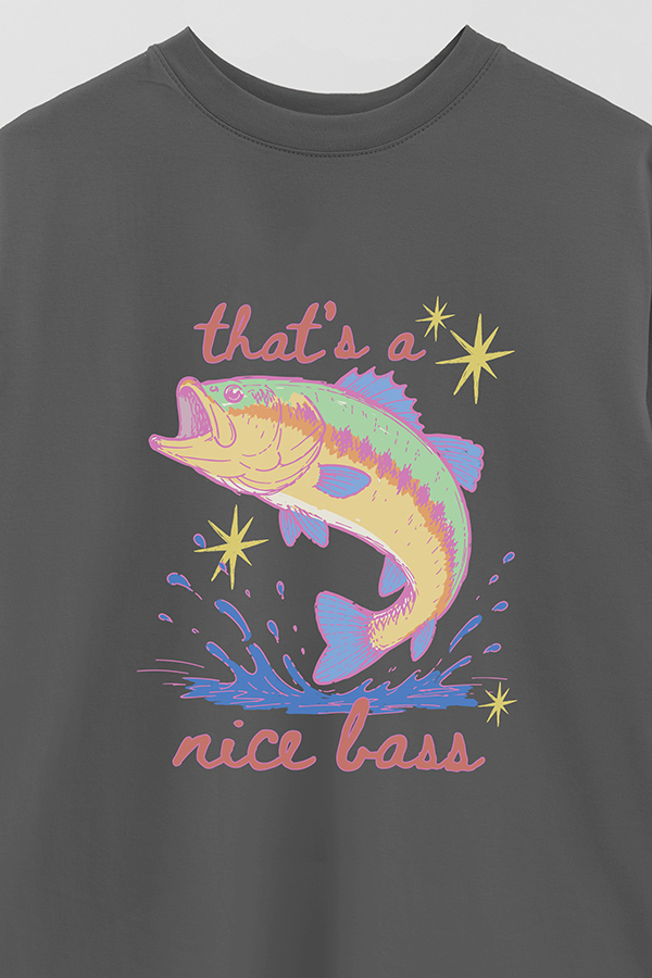 REMERA OVER ESTAMPADA CL NICE BASS