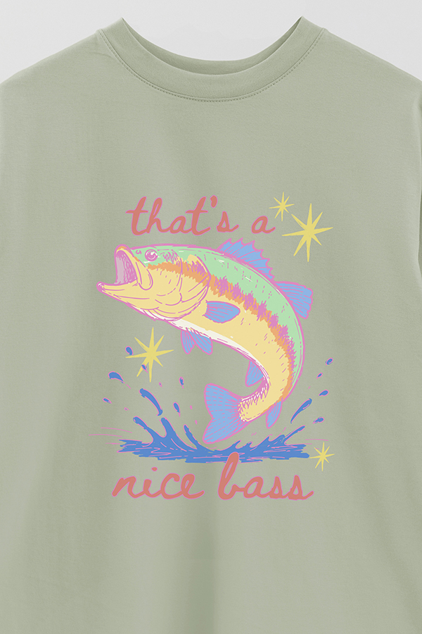 REMERA OVER ESTAMPADA CL NICE BASS