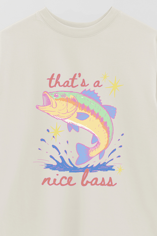 REMERA OVER ESTAMPADA CL NICE BASS
