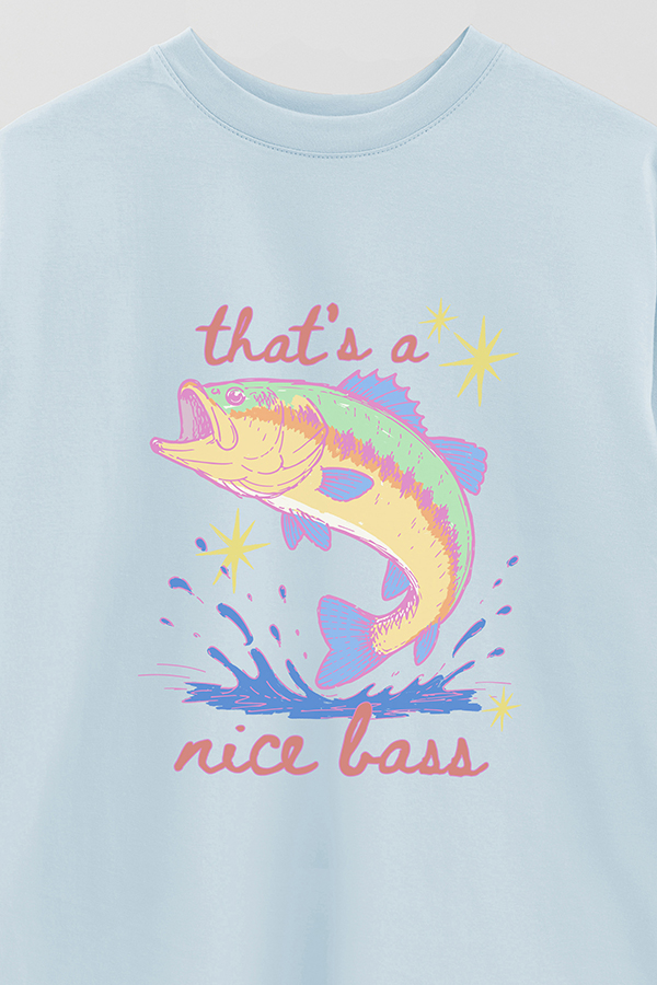 REMERA OVER ESTAMPADA CL NICE BASS