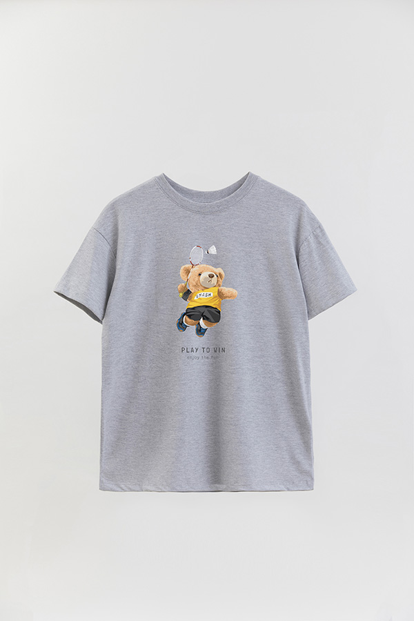 REMERA OVER ESTAMPADA UNISEX PLAY TO WIN