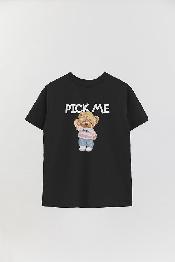 REMERA OVER ESTAMPADA UNISEX PICK ME