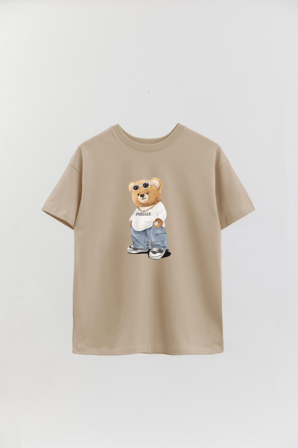 REMERA OVER ESTAMPADA UNISEX OVERSIZE