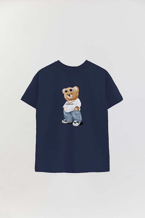 REMERA OVER ESTAMPADA UNISEX OVERSIZE