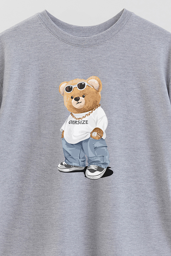 REMERA OVER ESTAMPADA UNISEX OVERSIZE