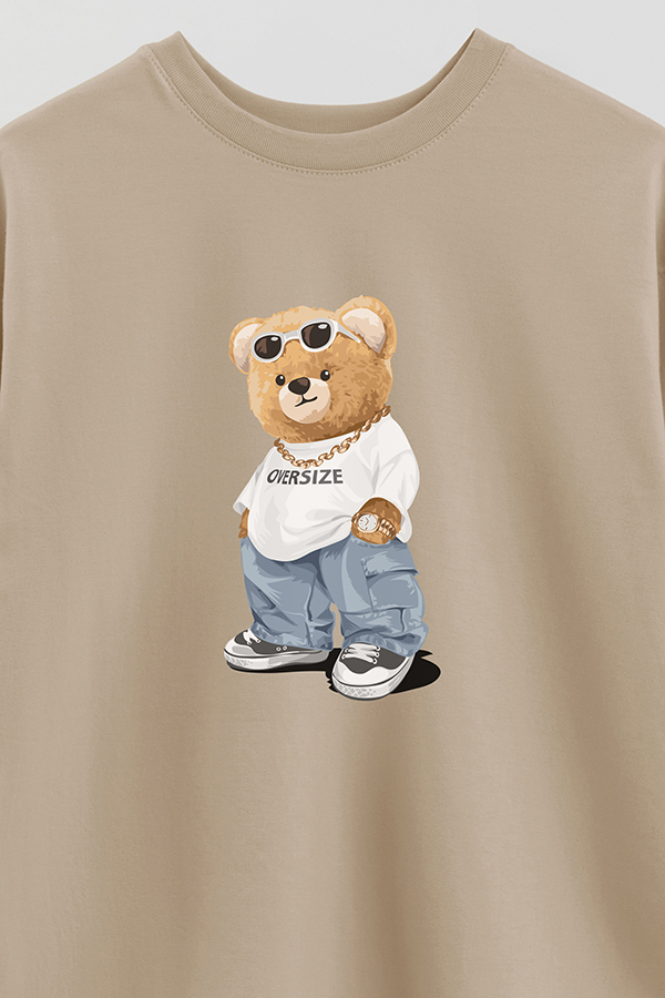 REMERA OVER ESTAMPADA UNISEX OVERSIZE