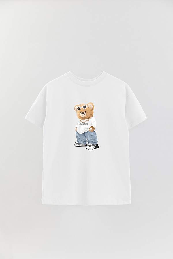 REMERA OVER ESTAMPADA UNISEX OVERSIZE