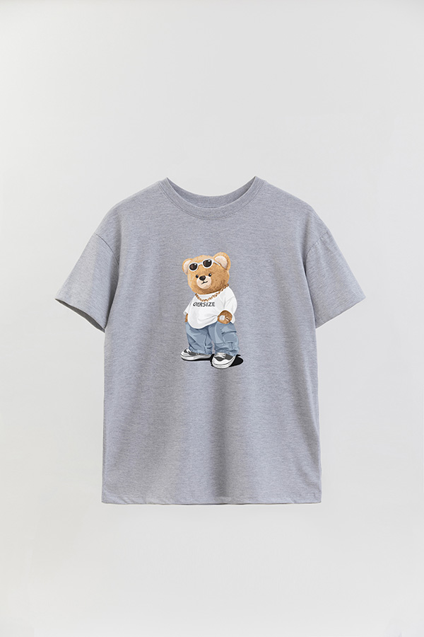 REMERA OVER ESTAMPADA UNISEX OVERSIZE