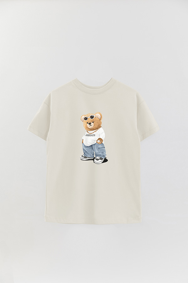 REMERA OVER ESTAMPADA UNISEX OVERSIZE