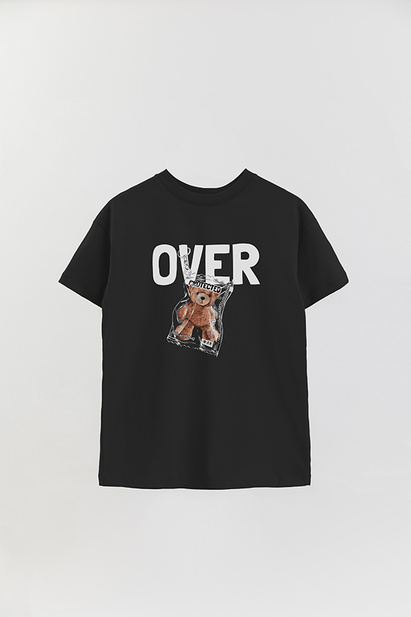REMERA OVER ESTAMPADA UNISEX PROTECTED