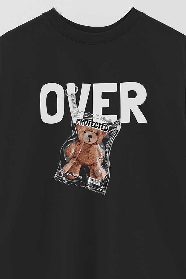 REMERA OVER ESTAMPADA UNISEX PROTECTED