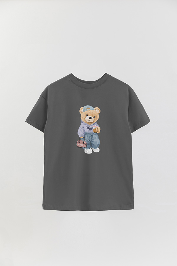 REMERA OVER ESTAMPADA UNISEX ORGANIC