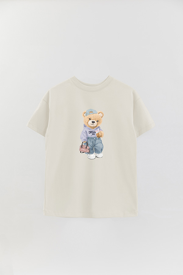 REMERA OVER ESTAMPADA UNISEX ORGANIC