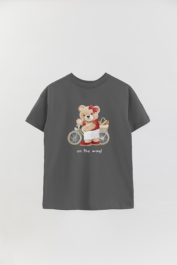 REMERA OVER ESTAMPADA UNISEX ON THE WAY