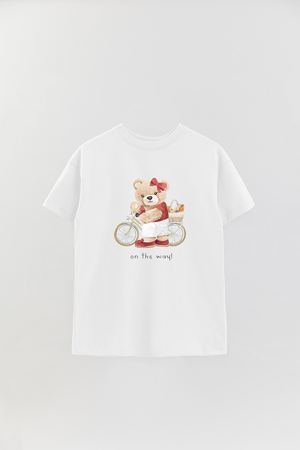 REMERA OVER ESTAMPADA UNISEX ON THE WAY