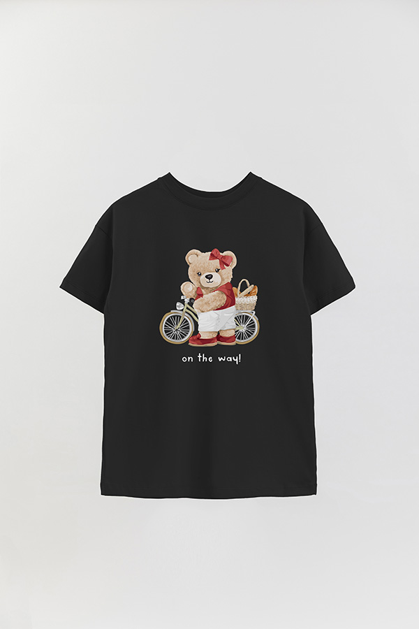 REMERA OVER ESTAMPADA UNISEX ON THE WAY