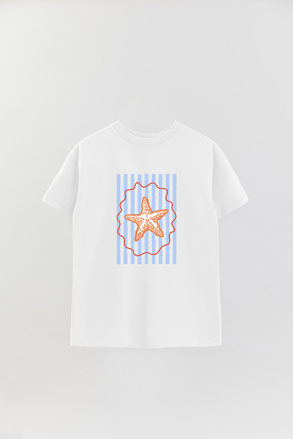 REMERA OVER ESTAMPADA ITALIAN STAR