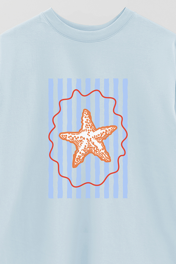 REMERA OVER ESTAMPADA ITALIAN STAR