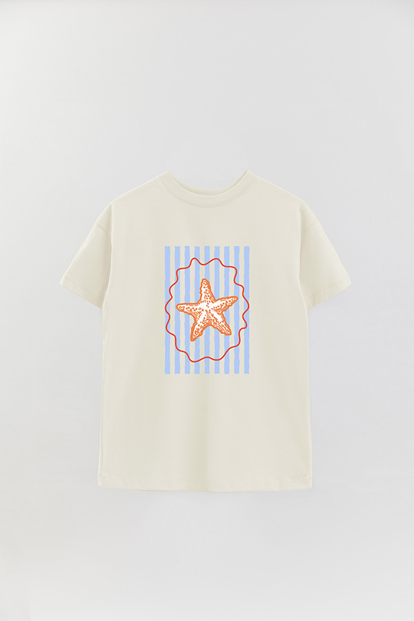 REMERA OVER ESTAMPADA ITALIAN STAR