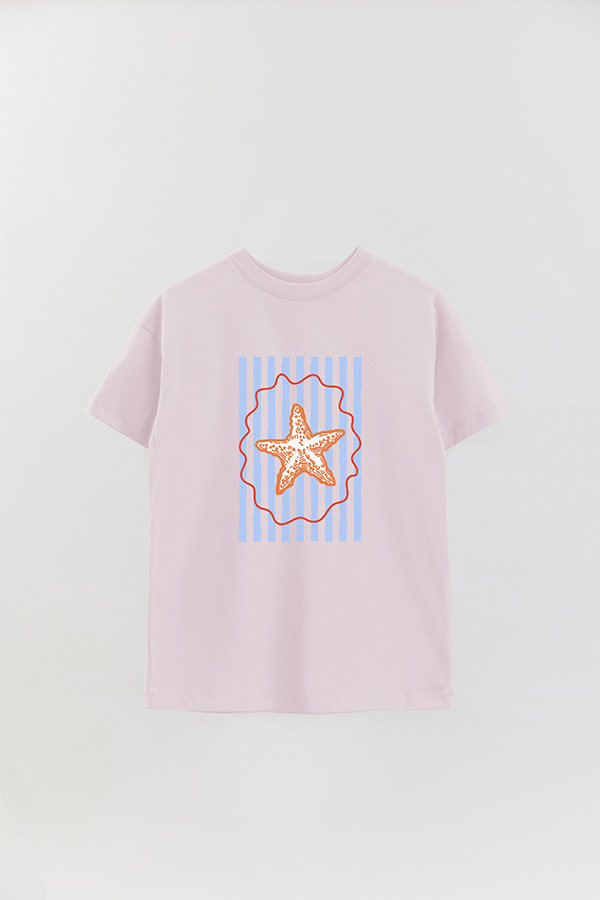 REMERA OVER ESTAMPADA ITALIAN STAR