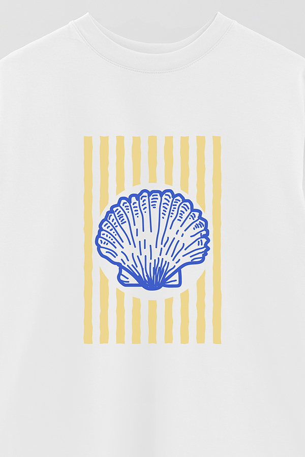 REMERA OVER ESTAMPADA ITALIAN SHELL