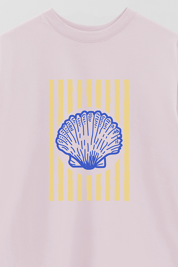 REMERA OVER ESTAMPADA ITALIAN SHELL