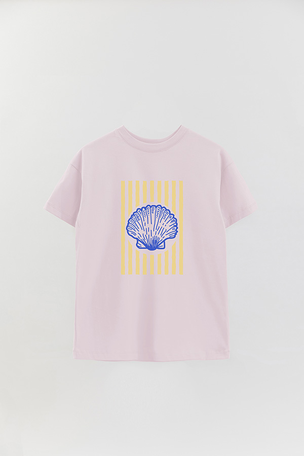 REMERA OVER ESTAMPADA ITALIAN SHELL