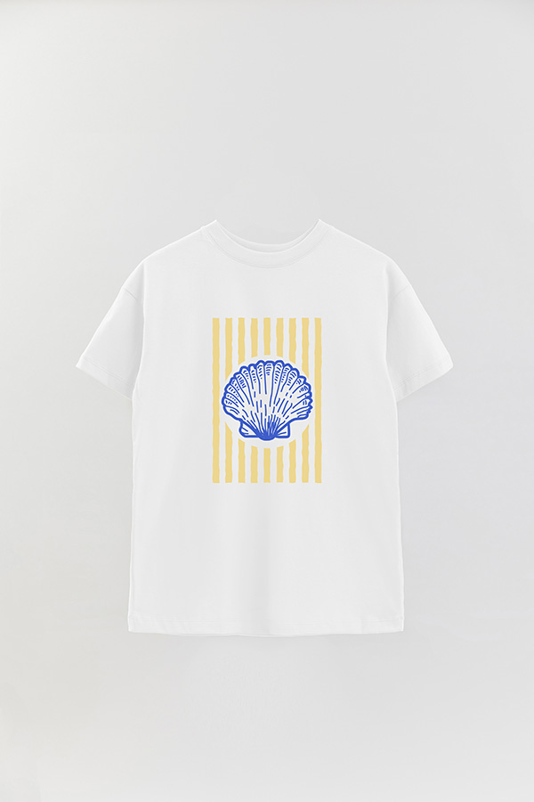 REMERA OVER ESTAMPADA ITALIAN SHELL