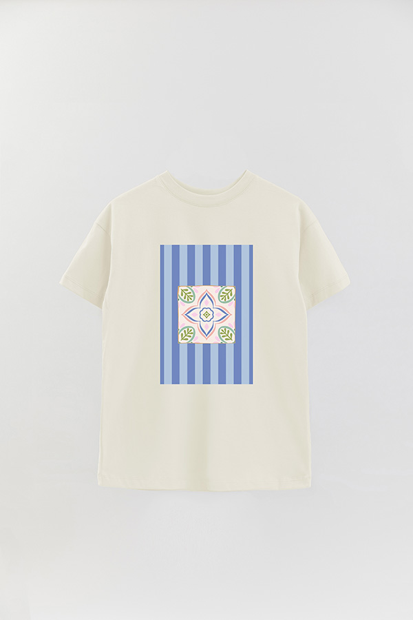 REMERA OVER ESTAMPADA ST TILE