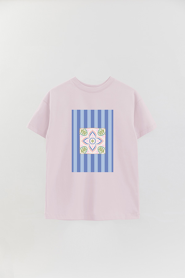 REMERA OVER ESTAMPADA ST TILE