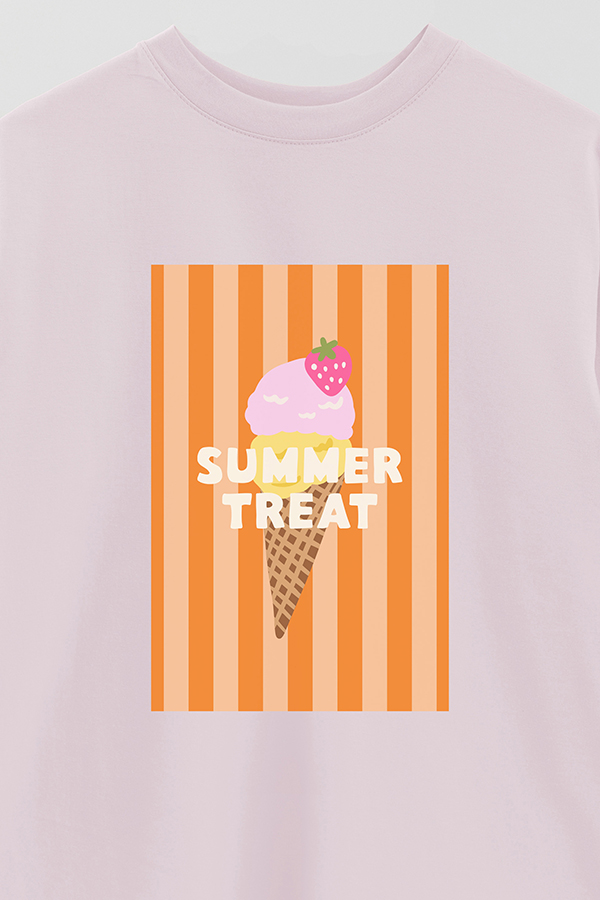 REMERA OVER ESTAMPADA ST SUMMER TREAT