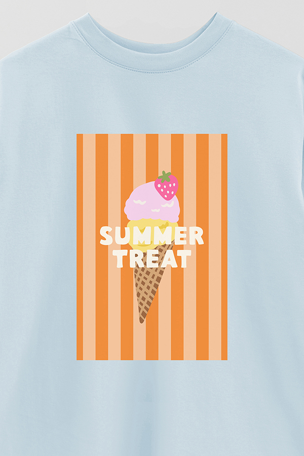 REMERA OVER ESTAMPADA ST SUMMER TREAT