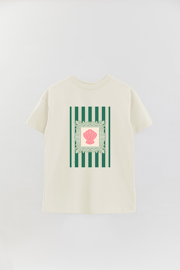 REMERA OVER ESTAMPADA ST SHELL FRAME