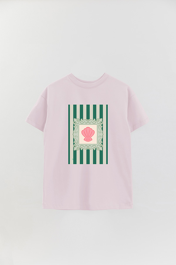 REMERA OVER ESTAMPADA ST SHELL FRAME