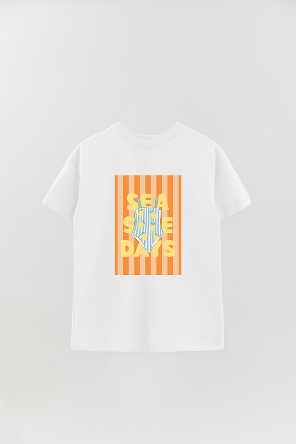REMERA OVER ESTAMPADA ST SEASIDE DAYS