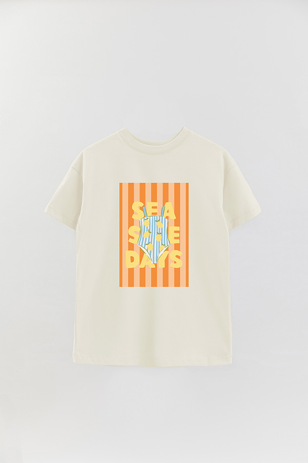 REMERA OVER ESTAMPADA ST SEASIDE DAYS