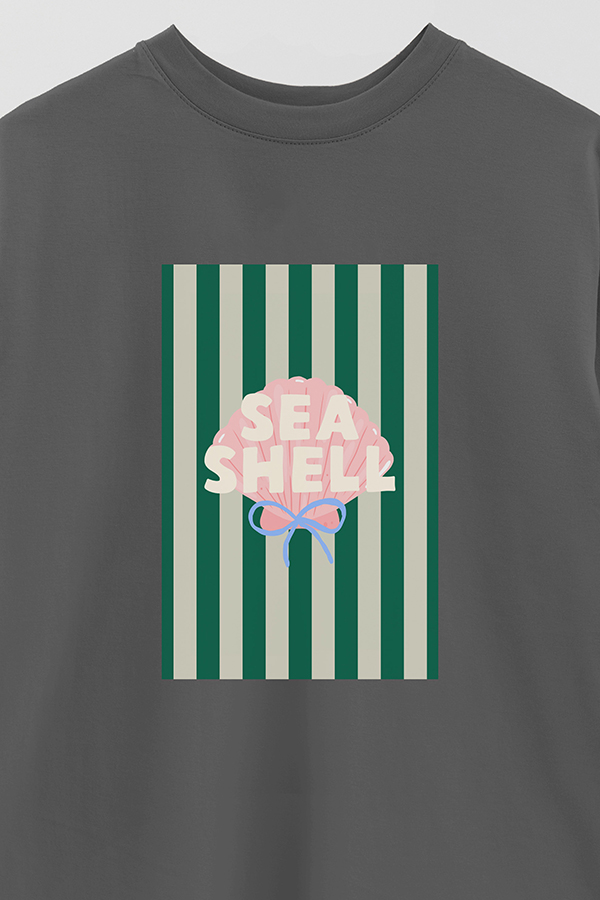 REMERA OVER ESTAMPADA ST SEA SHELL
