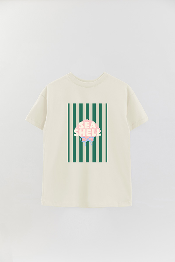 REMERA OVER ESTAMPADA ST SEA SHELL