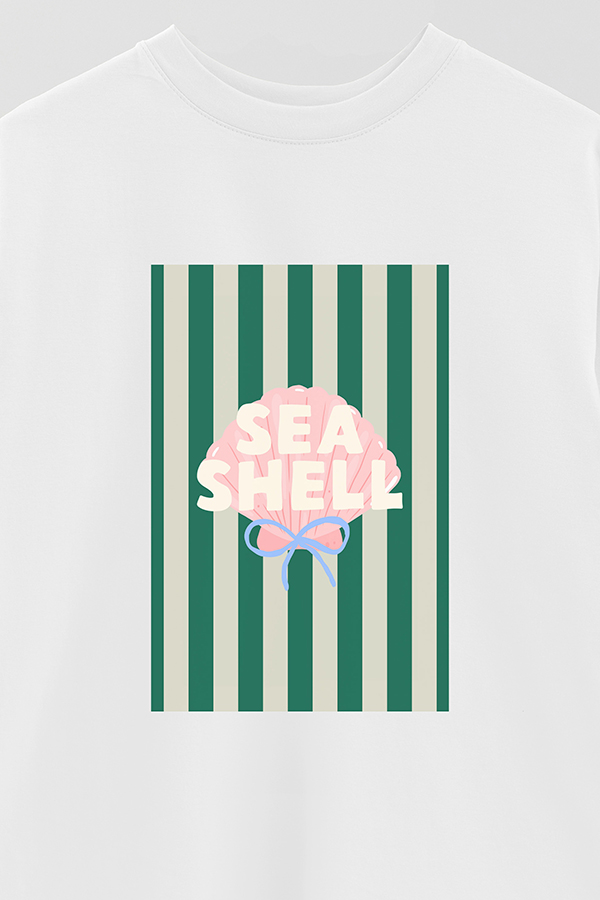 REMERA OVER ESTAMPADA ST SEA SHELL