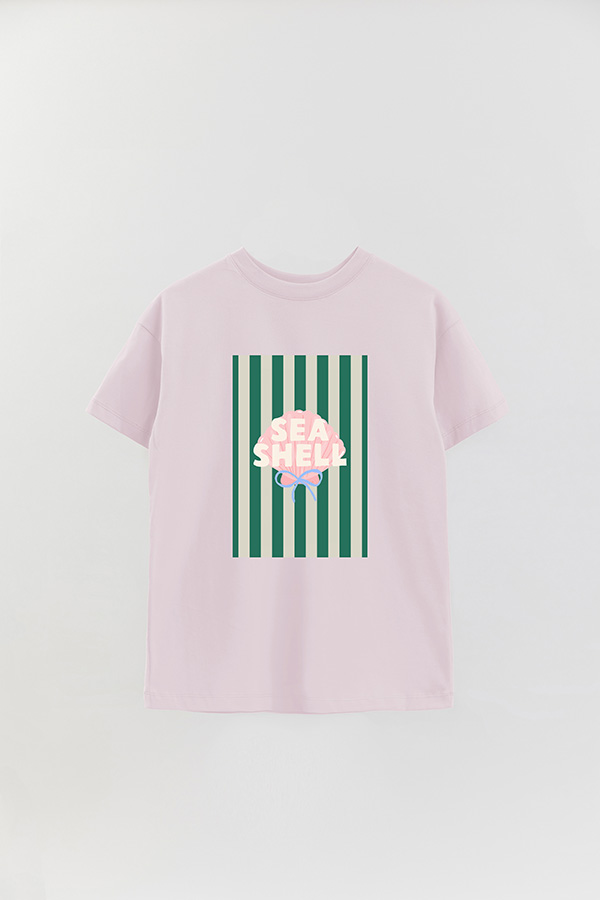 REMERA OVER ESTAMPADA ST SEA SHELL