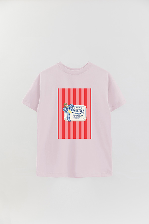 REMERA OVER ESTAMPADA ST SARDINES BOW