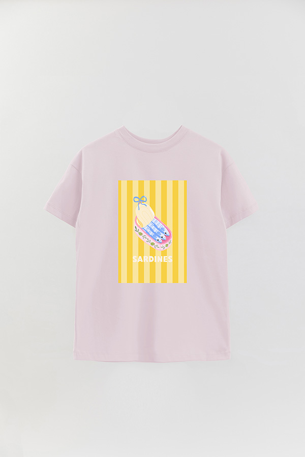 REMERA OVER ESTAMPADA ST SARDINES