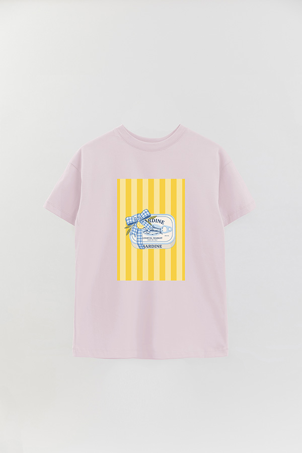 REMERA OVER ESTAMPADA ST SARDINE GIFT