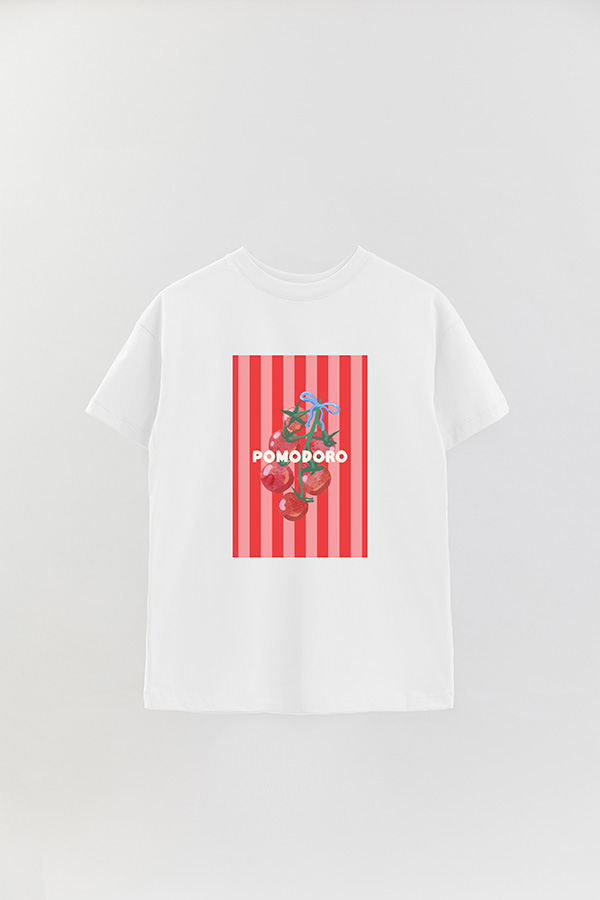 REMERA OVER ESTAMPADA ST POMODORO