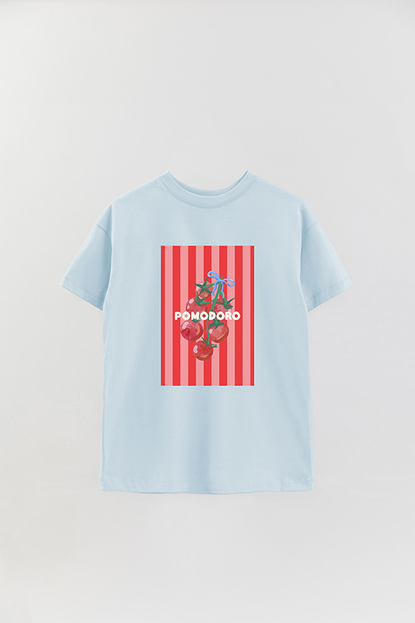 REMERA OVER ESTAMPADA ST POMODORO