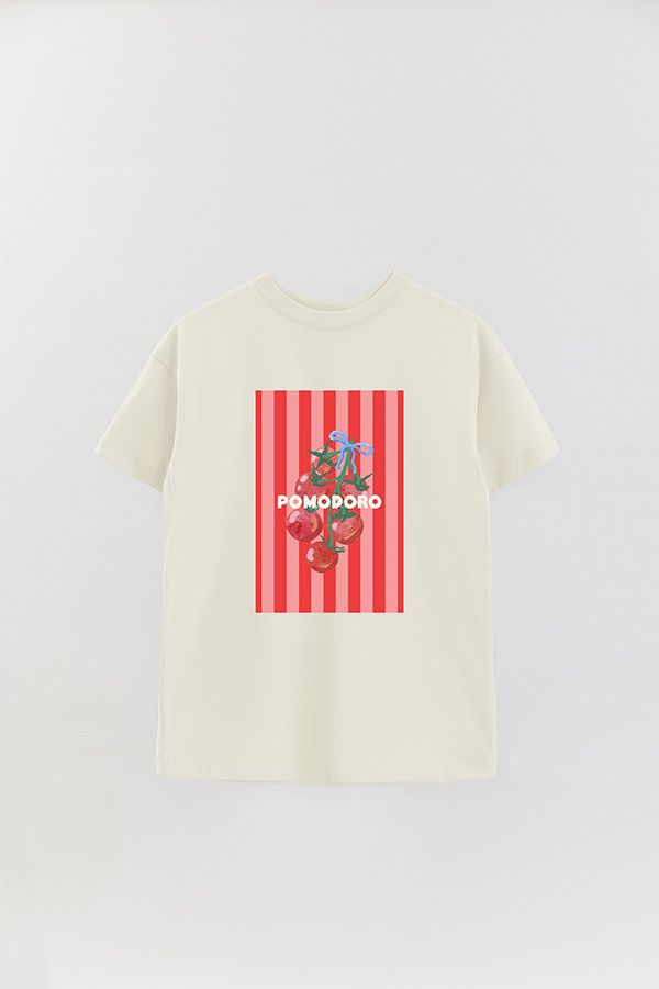 REMERA OVER ESTAMPADA ST POMODORO