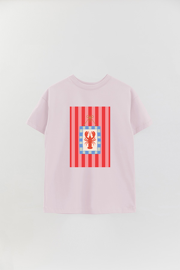 REMERA OVER ESTAMPADA ST LOBSTER FRAME