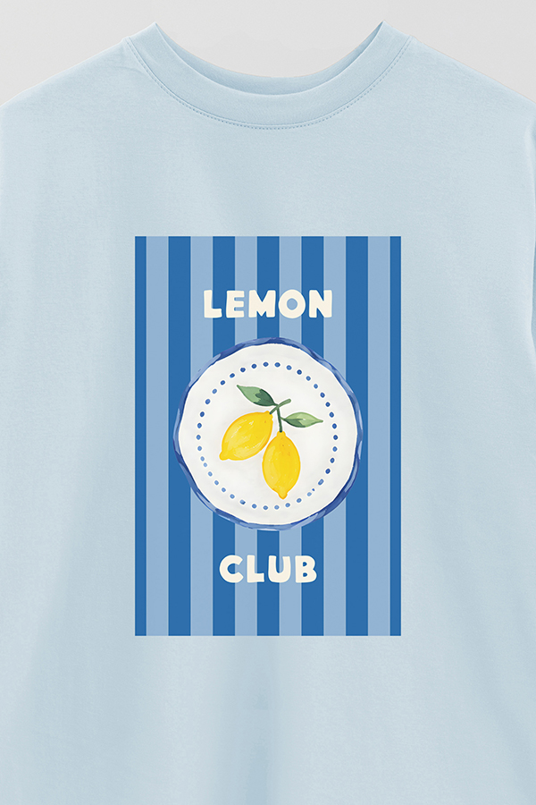 REMERA OVER ESTAMPADA ST LEMON CLUB 1