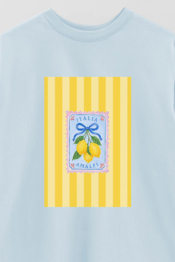 REMERA OVER ESTAMPADA ST AMALFI 2