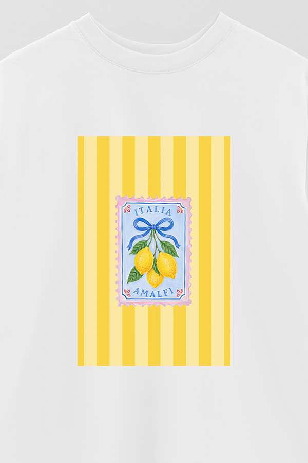 REMERA OVER ESTAMPADA ST AMALFI 2